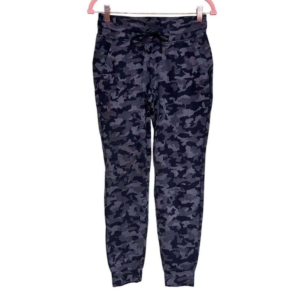 Lululemon Ready To Rulu Jogger Heritage Camo Jacquard Black Lunar Rock Size 6